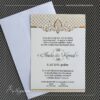 Pozivnice za vjenčanje Megatrend Brčko - pozivnica za vjenčanje model 10406 elegantna sa kovertom