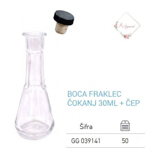 30ml Čokanj + čep - 50 komada